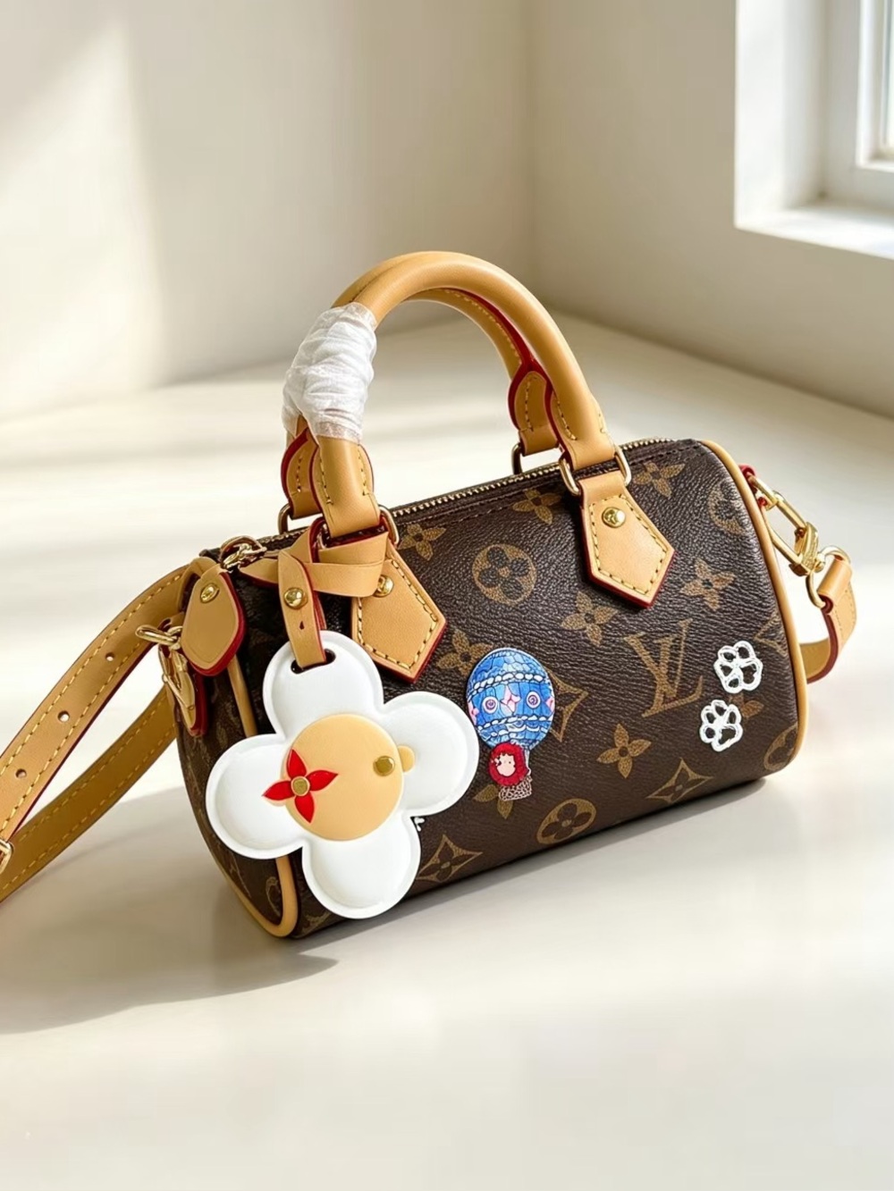 Louis Vuitton Brown Monogram Mini Speedy Handbag
